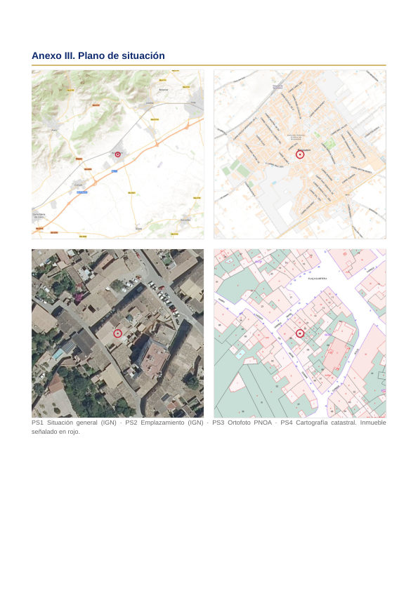 Planos de situación
